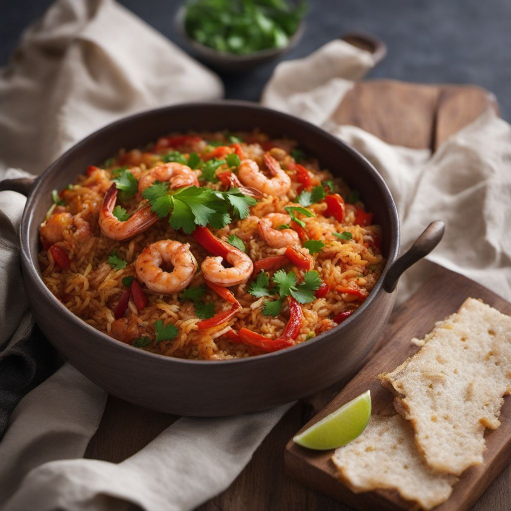 Arroz de Matanzas with Shrimp and Chorizo