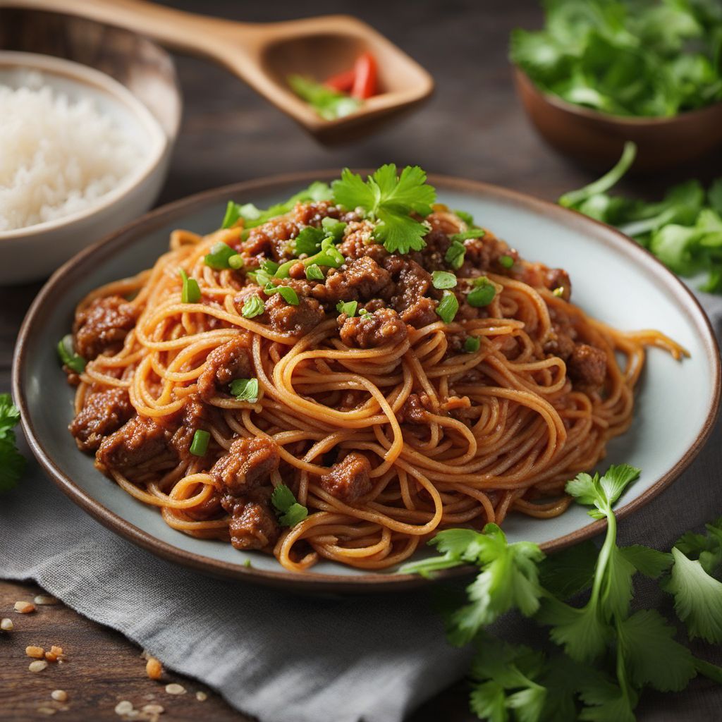 Asian-inspired Spaghetti with a Twist