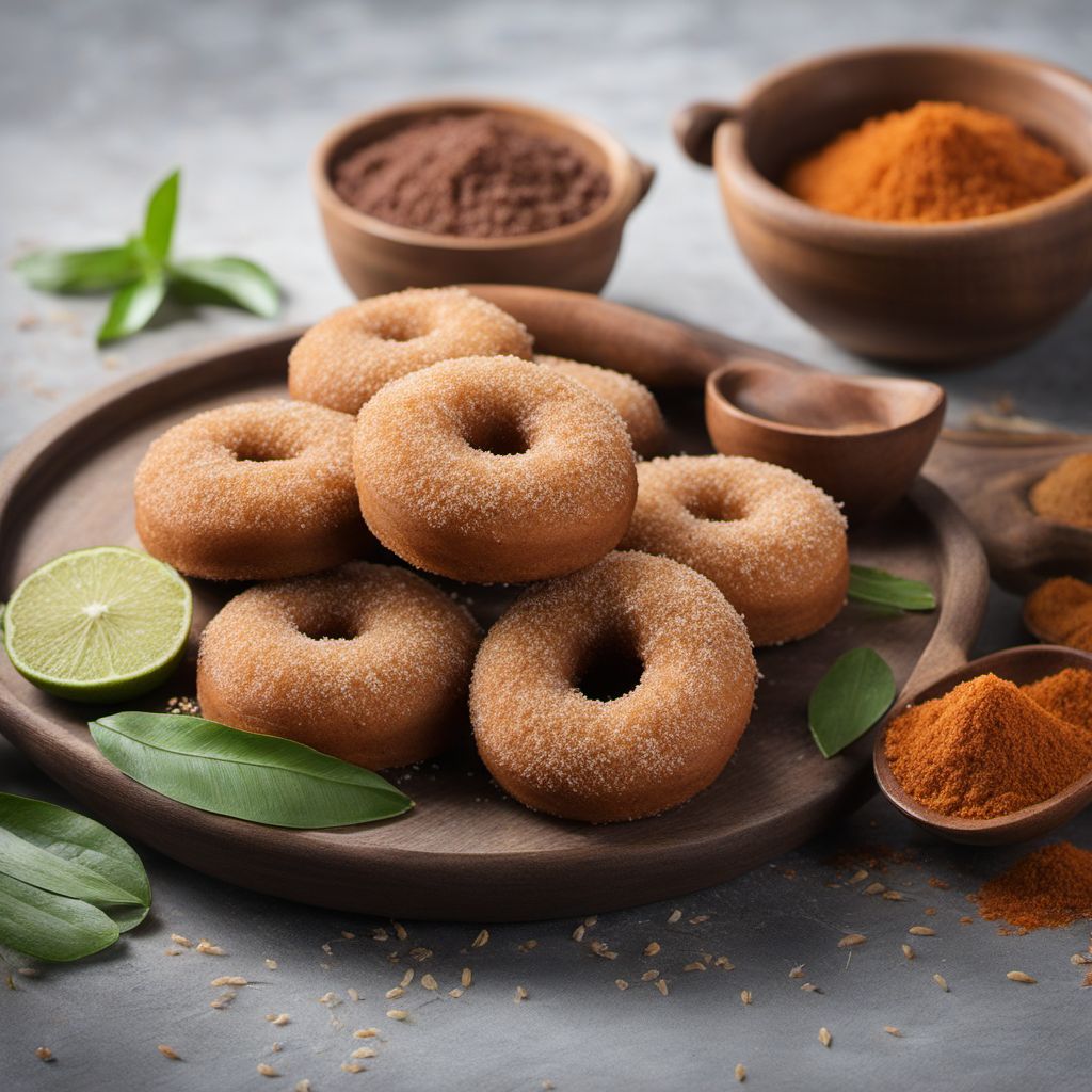 Assamese-style Rice Flour Doughnuts