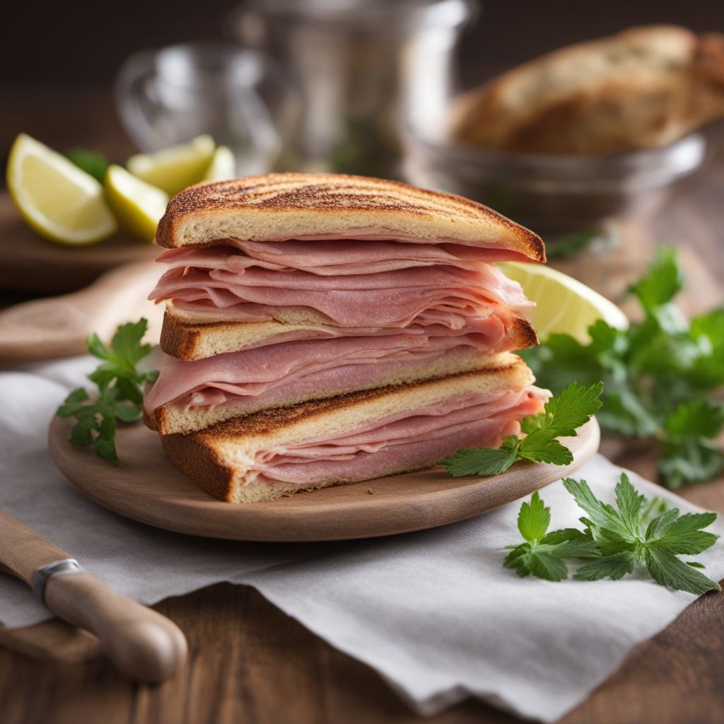 Assyrian-inspired Jambon-Beurre Sandwich