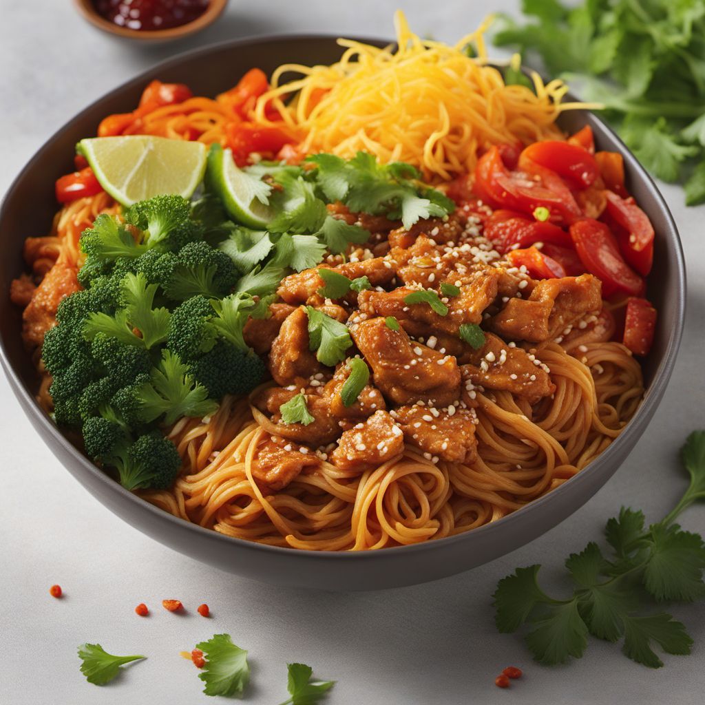 Atlanta-style Spicy Chicken Noodles