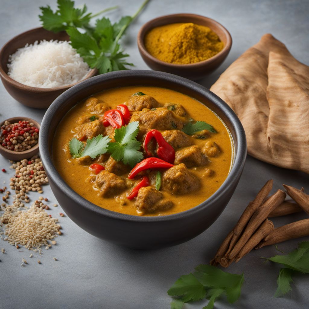 Attinkaral Kari - Spicy Coconut Curry with Drumsticks