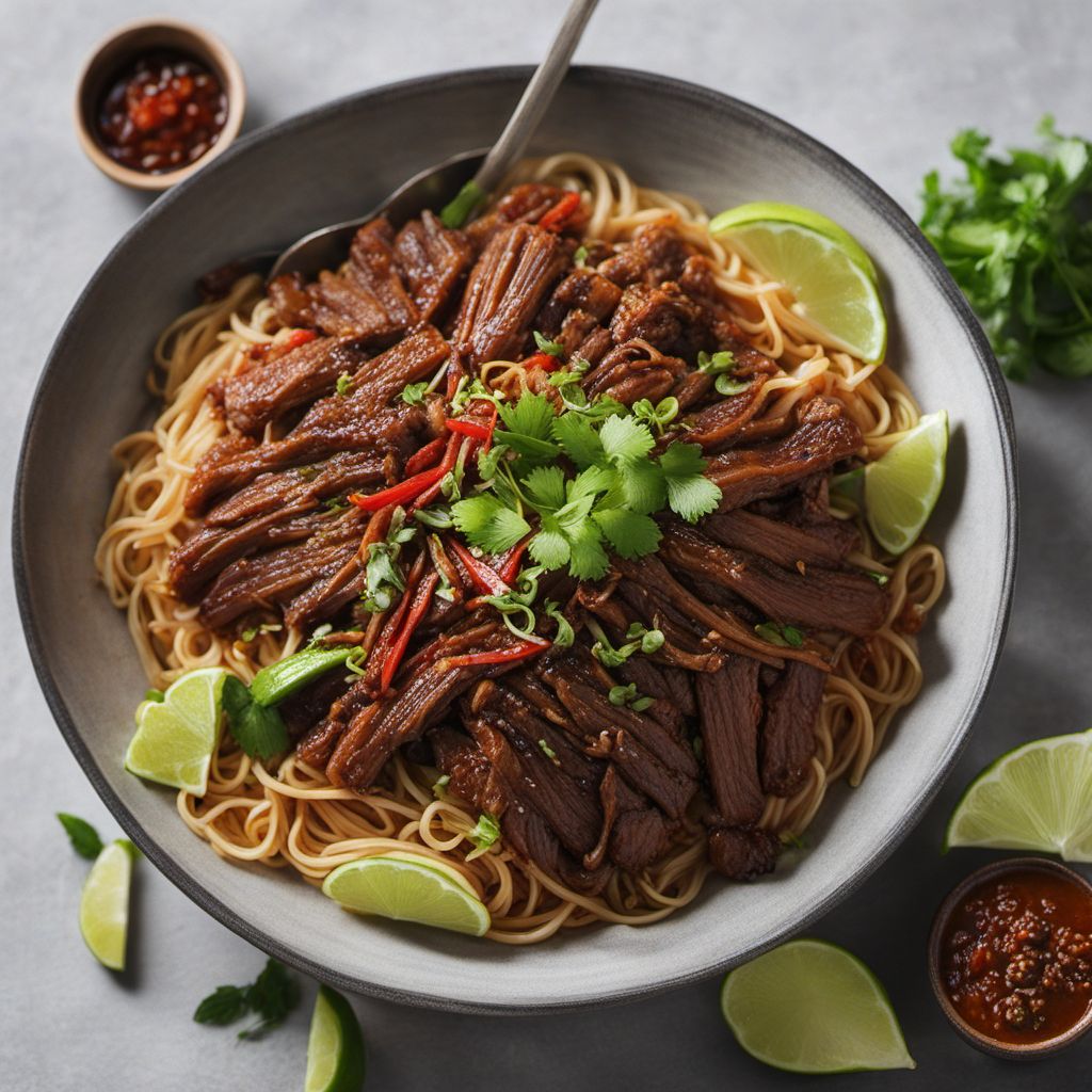 Authentic Indonesian Mie Kocok Recipe