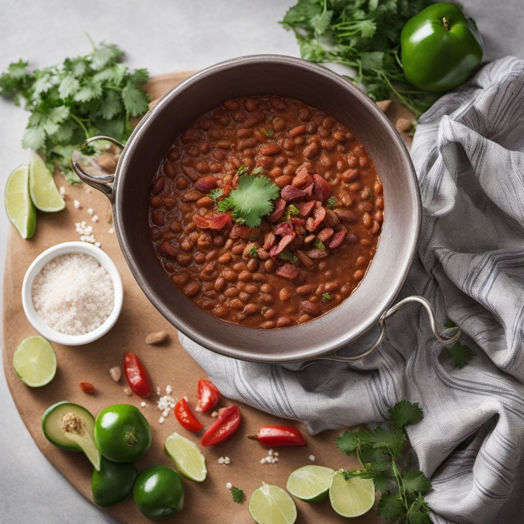 Authentic Mexican Frijoles Charros