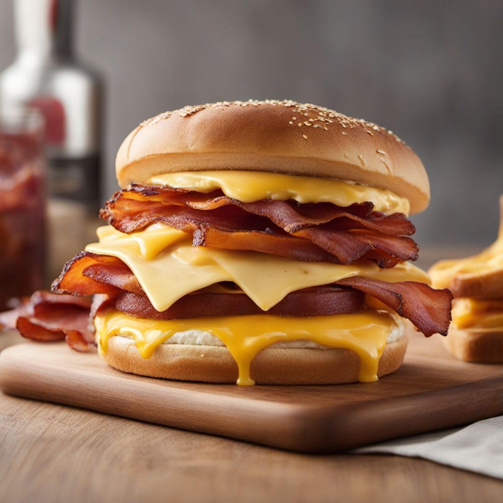 Bacon, Egg and Cheese Breakfast Sandwich