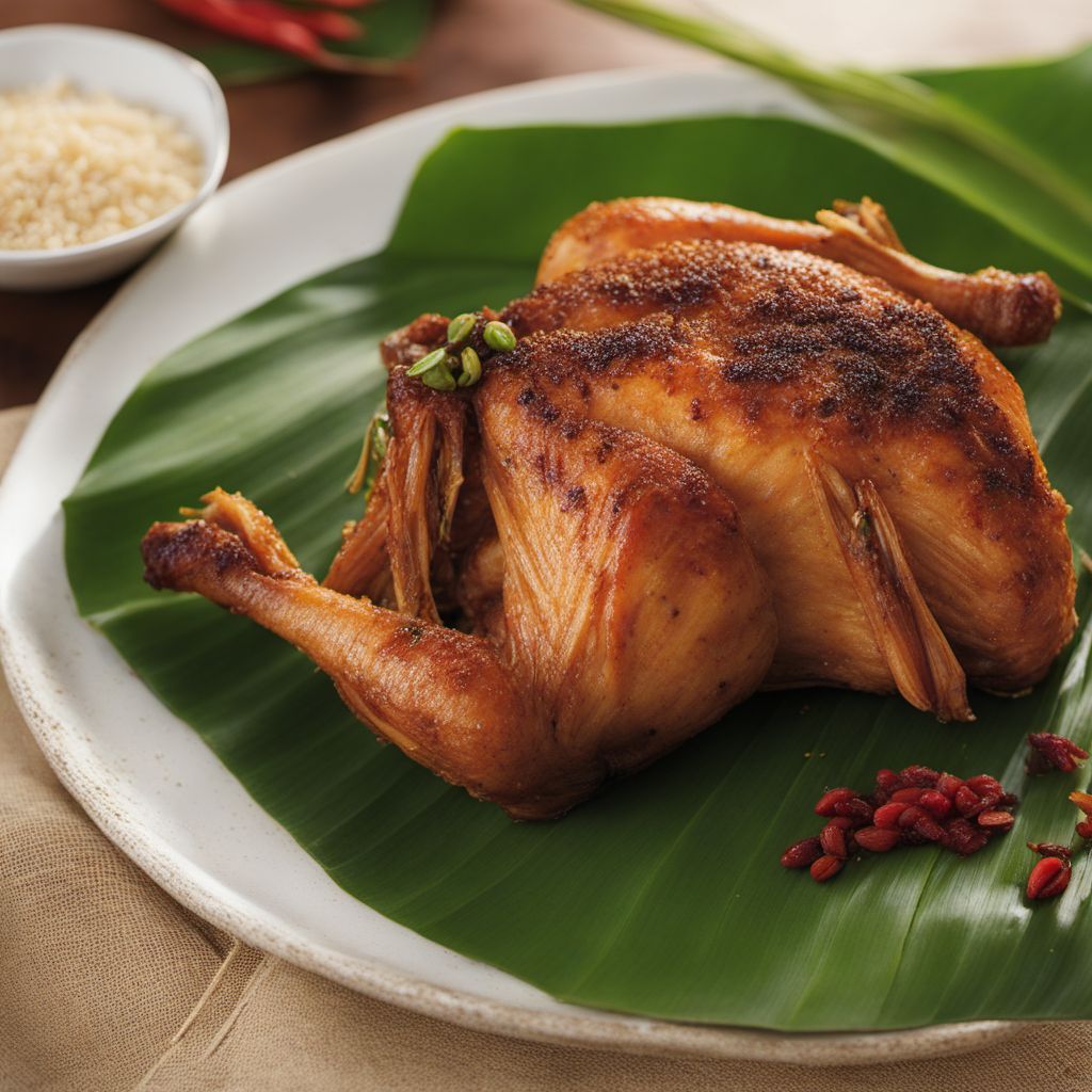 Balinese-style Stuffed Chicken with Fragrant Spices