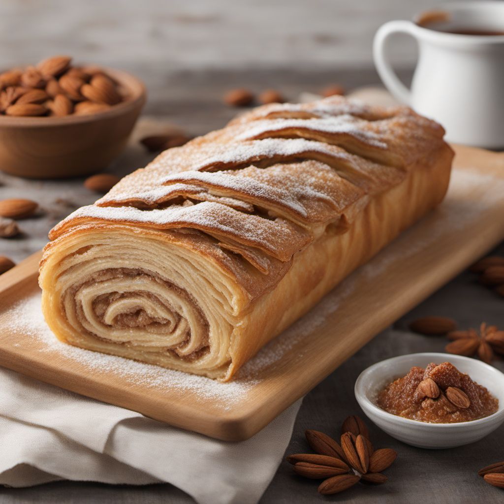 Balkan Almond Strudel