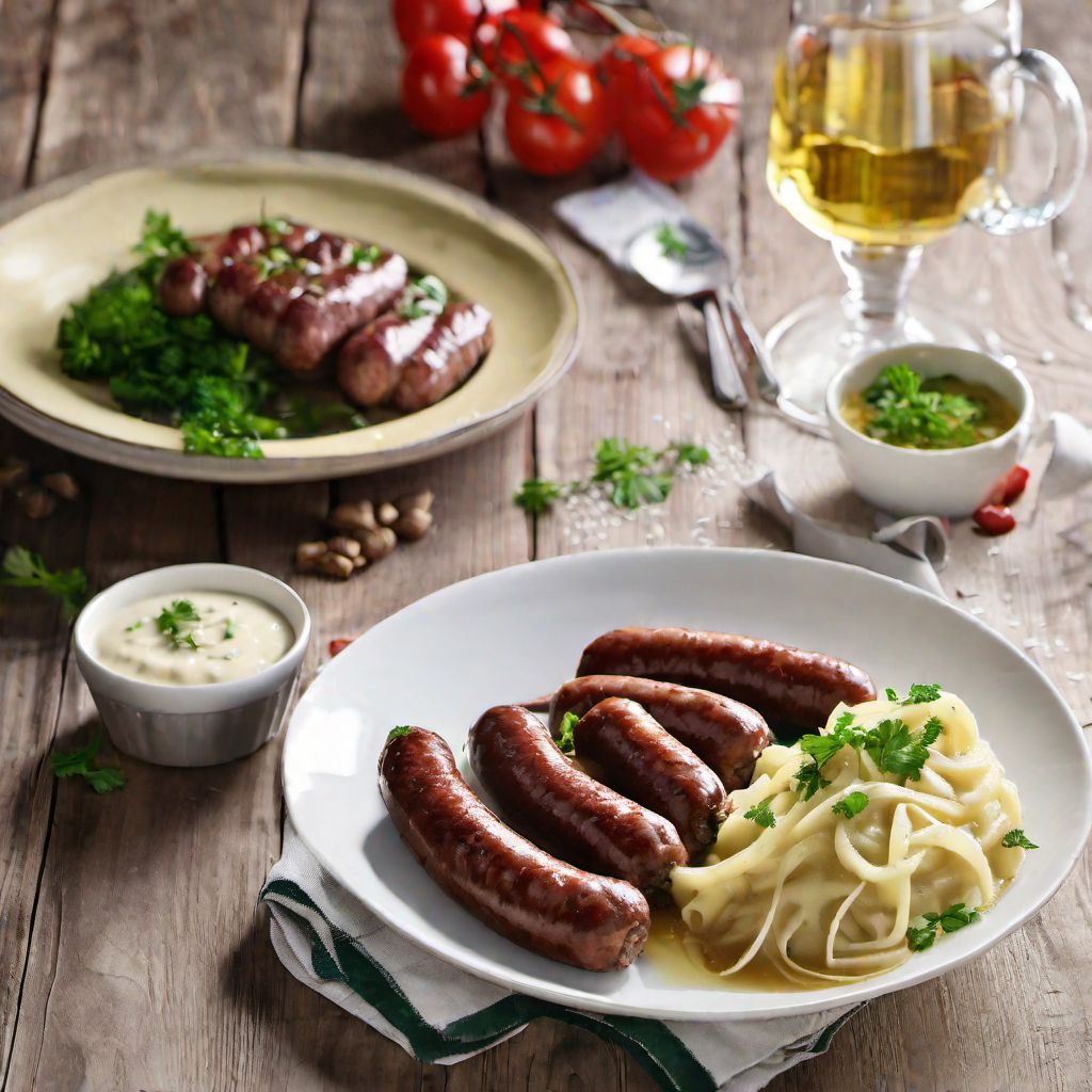 Bangers and Mash with a Nouvelle Twist