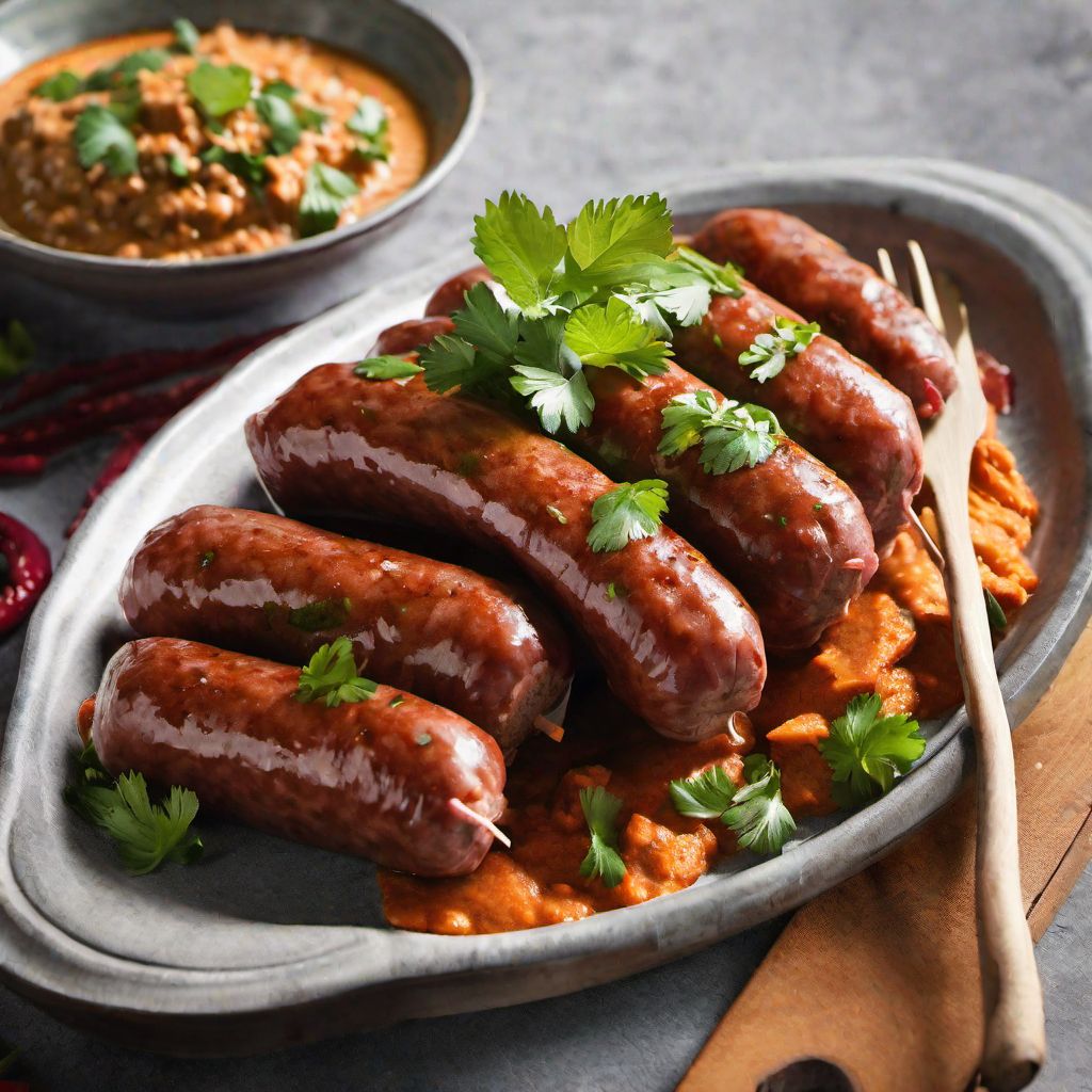 Thai-style Bangers and Mash