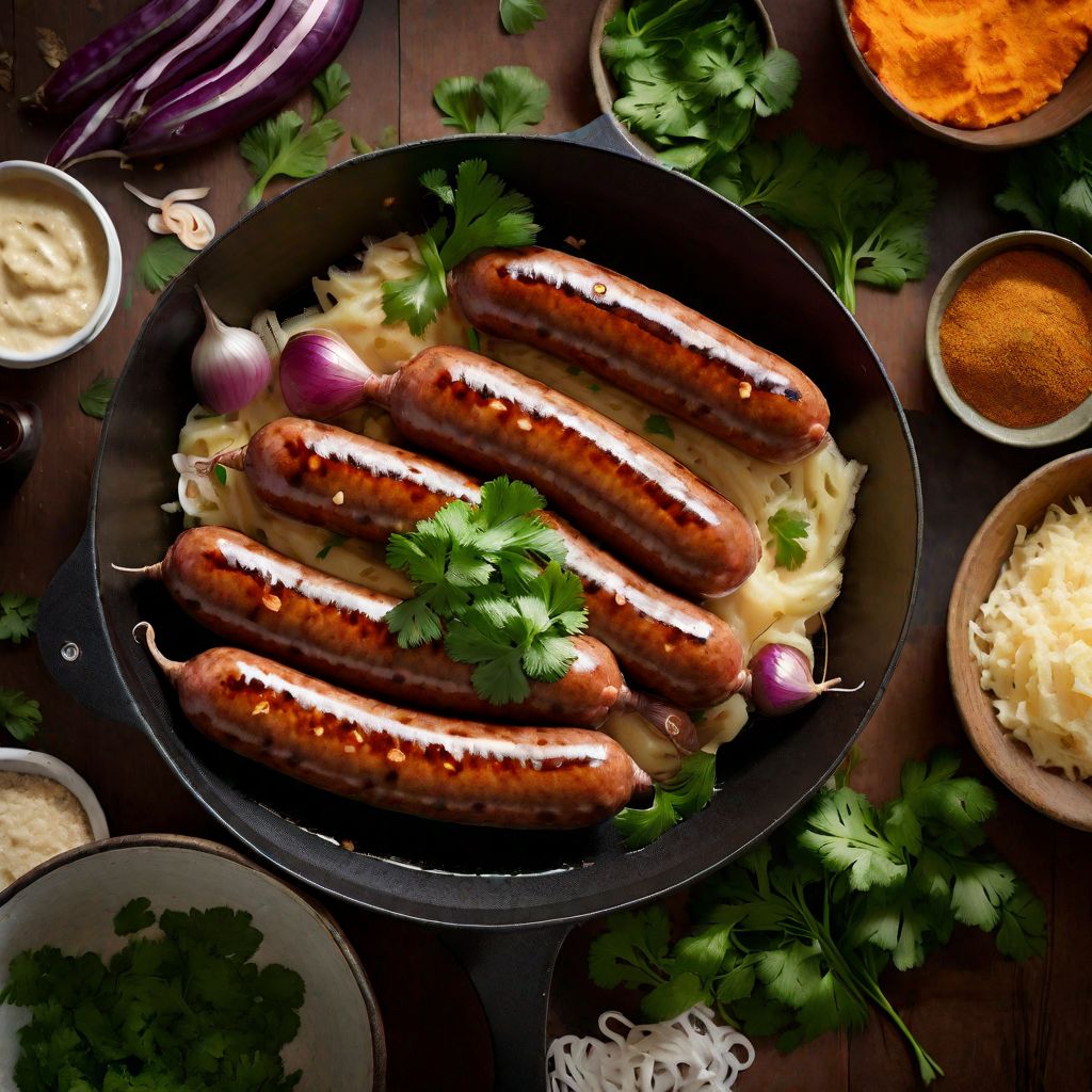 Vietnamese-style Bangers and Mash