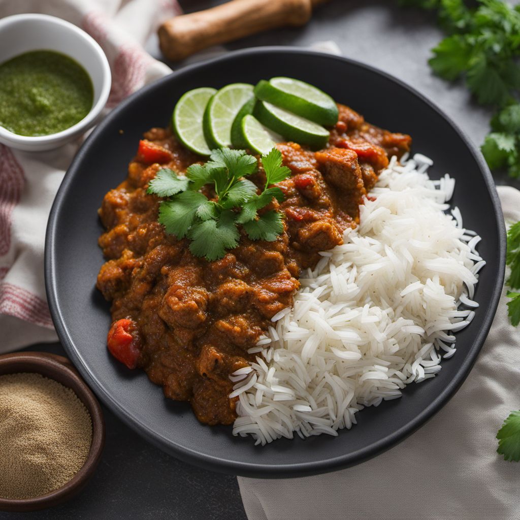 Bangladeshi-style Beef Curry with Cassava