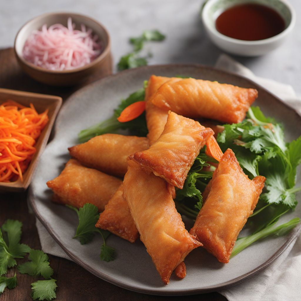 Bánh Gối - Vietnamese Crispy Pillows