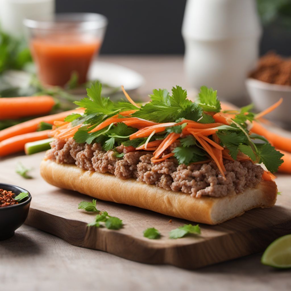 Bánh mì giò thủ - Vietnamese Pork Pate Sandwich