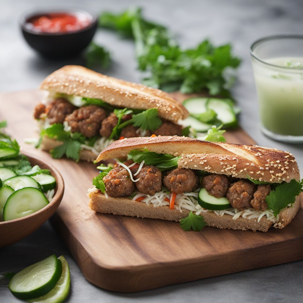 Bánh mì xíu mại with a Twist