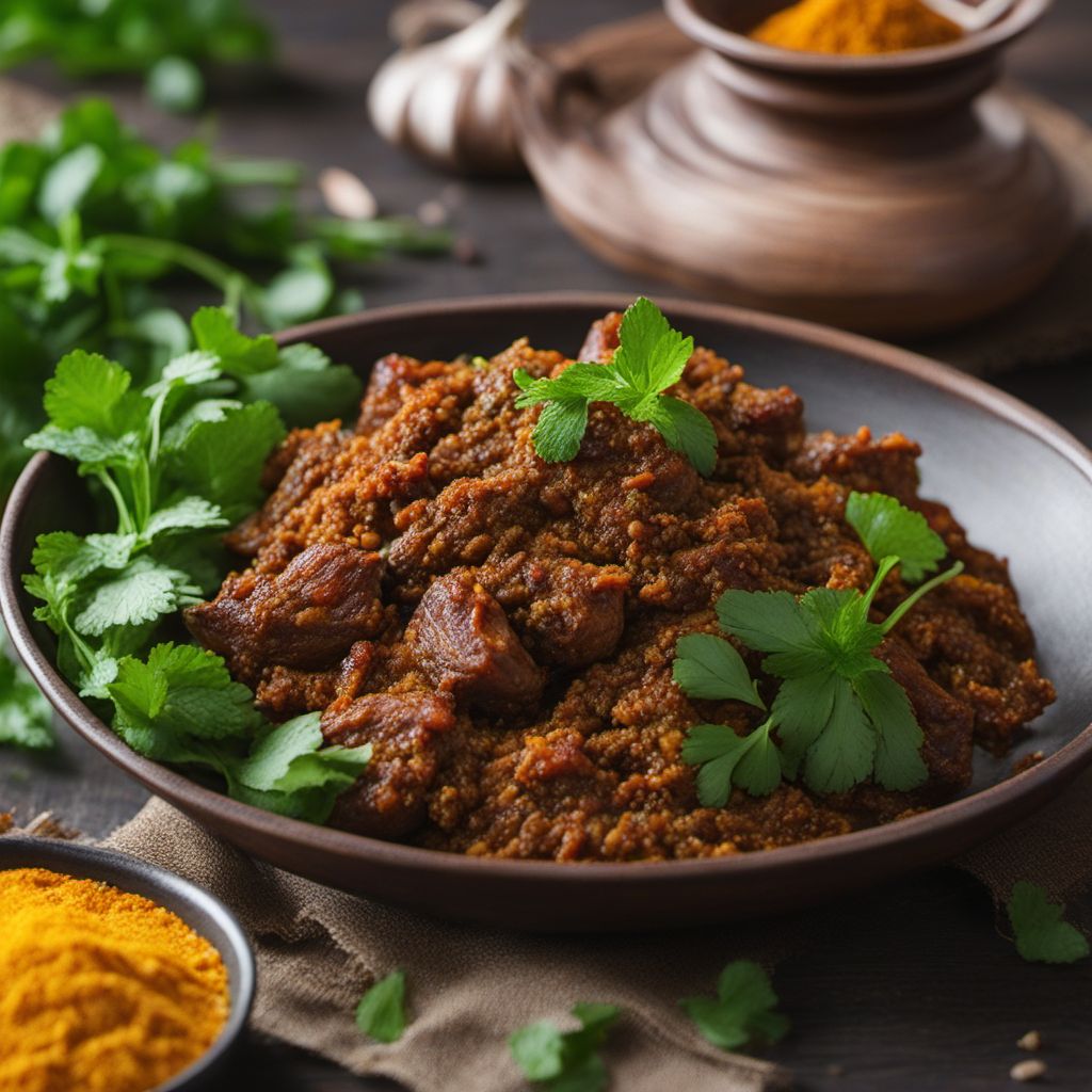 Banjar Spiced Lamb Shapkat