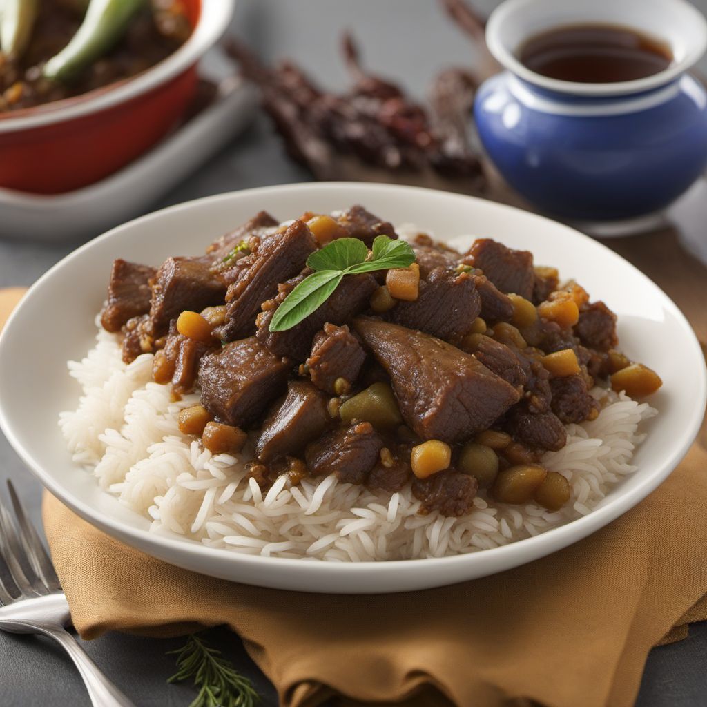 Barbadian-style Braised Goat