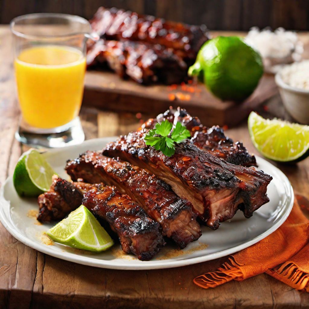 Caribbean-style Barbecue Ribs