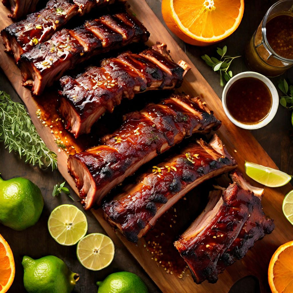 Cuban-Style Barbecue Ribs