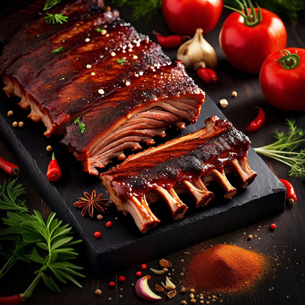 Hungarian-Style Barbecue Ribs