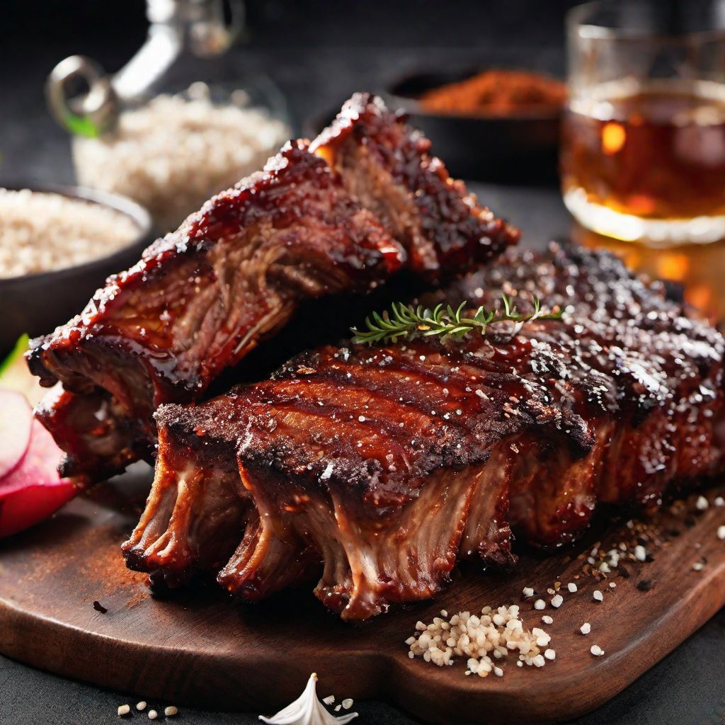 Molecular Gastronomy Barbecue Ribs