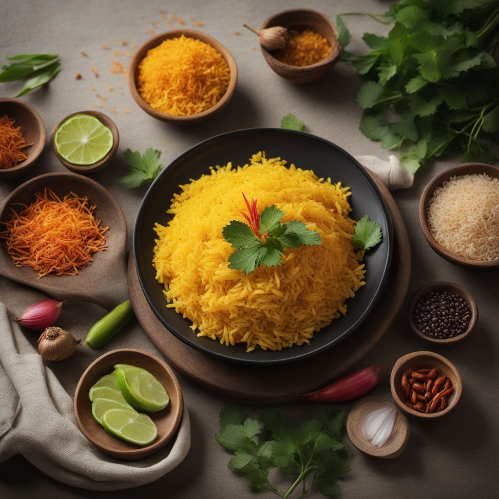 Batak-style Yellow Rice