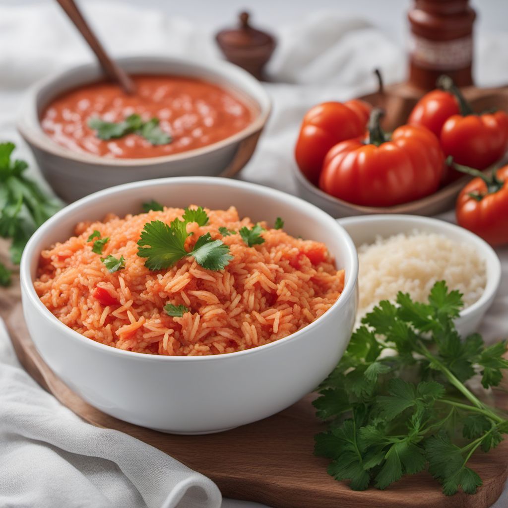 Bavarian-style Creamy Rice with Tomato Sauce