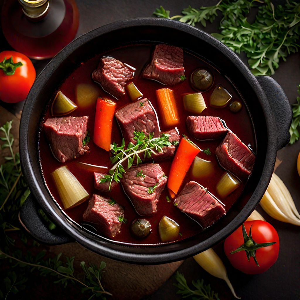 Beef Bourguignon with a Twist