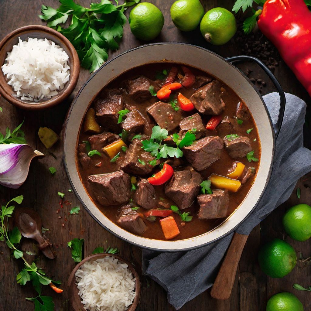 Caribbean Beef Bourguignon