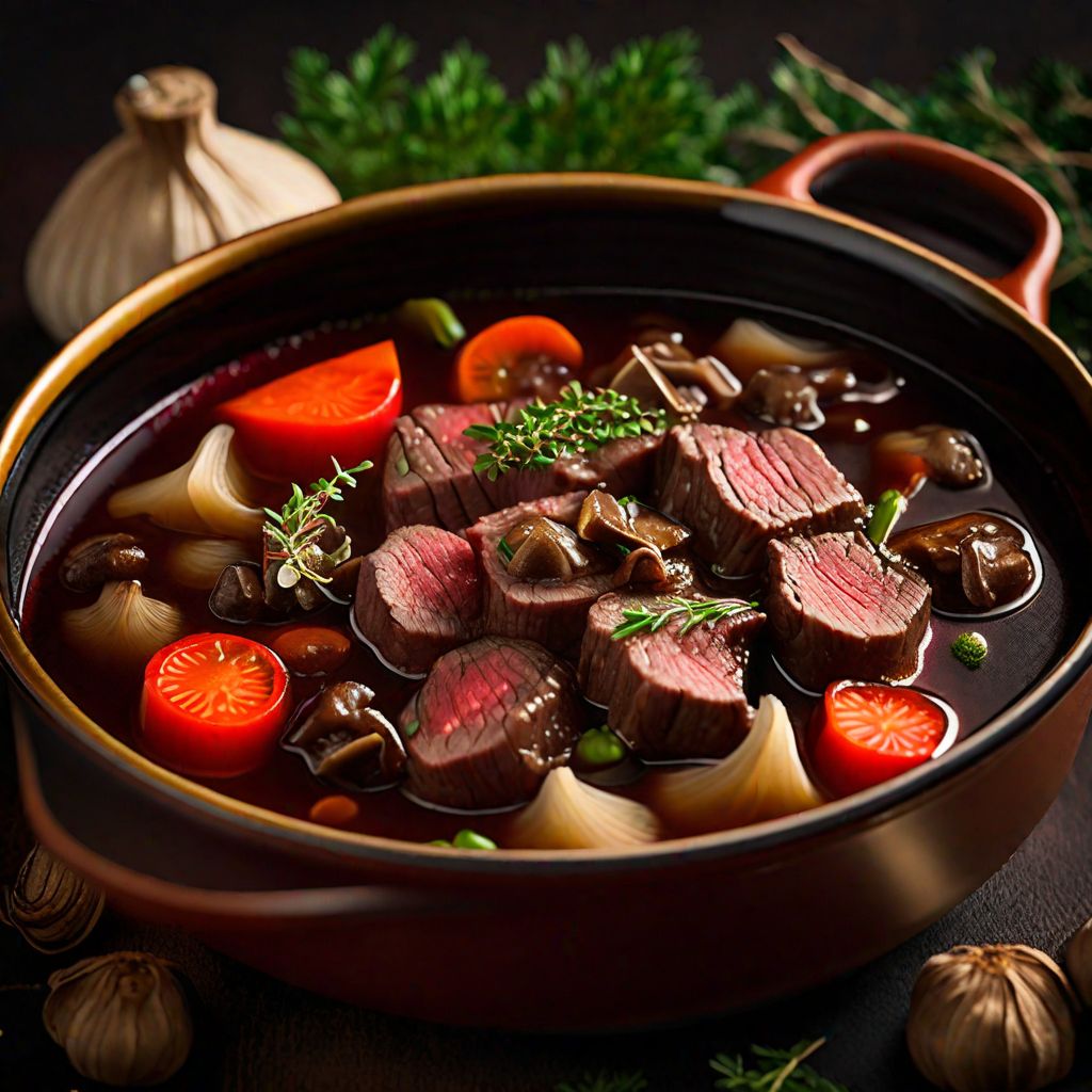 Japanese-style Beef Bourguignon