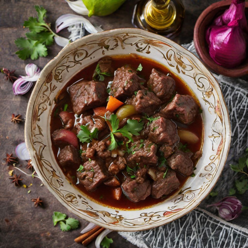 Moroccan-style Beef Bourguignon