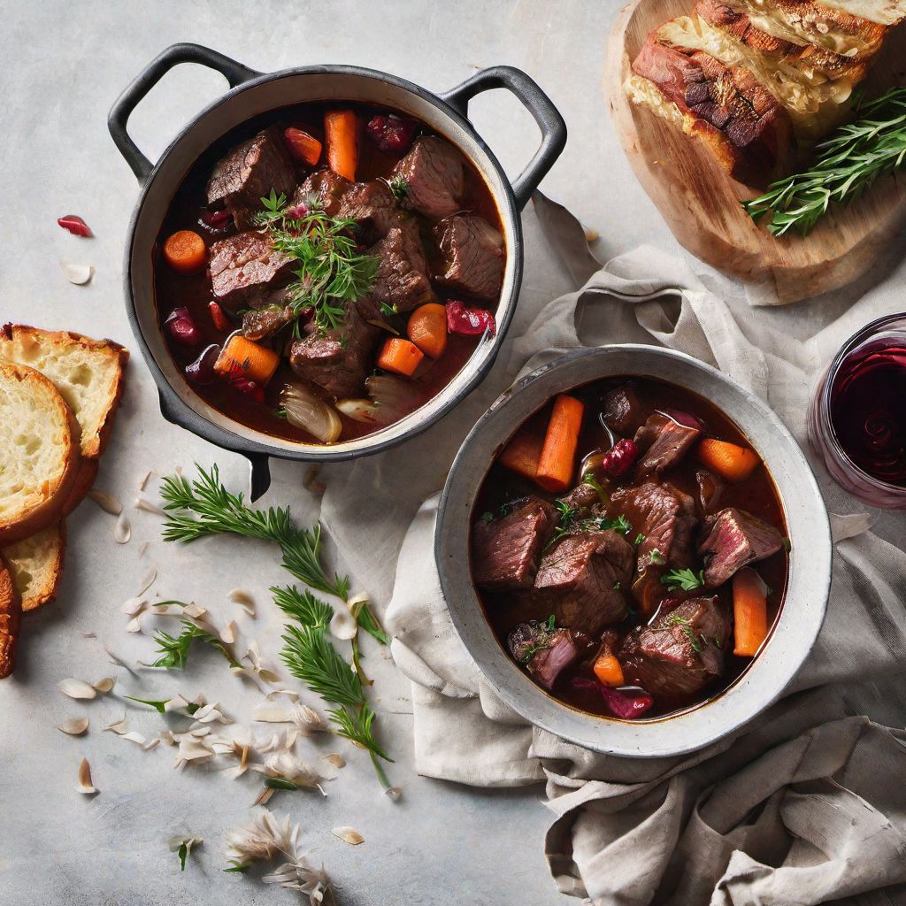 Beef Bourguignon with a New Nordic Twist