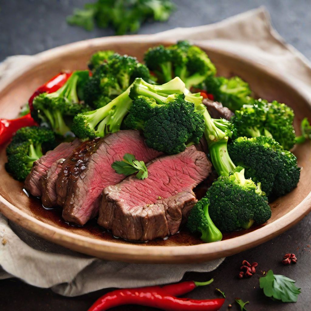 Moroccan-style Beef & Broccoli