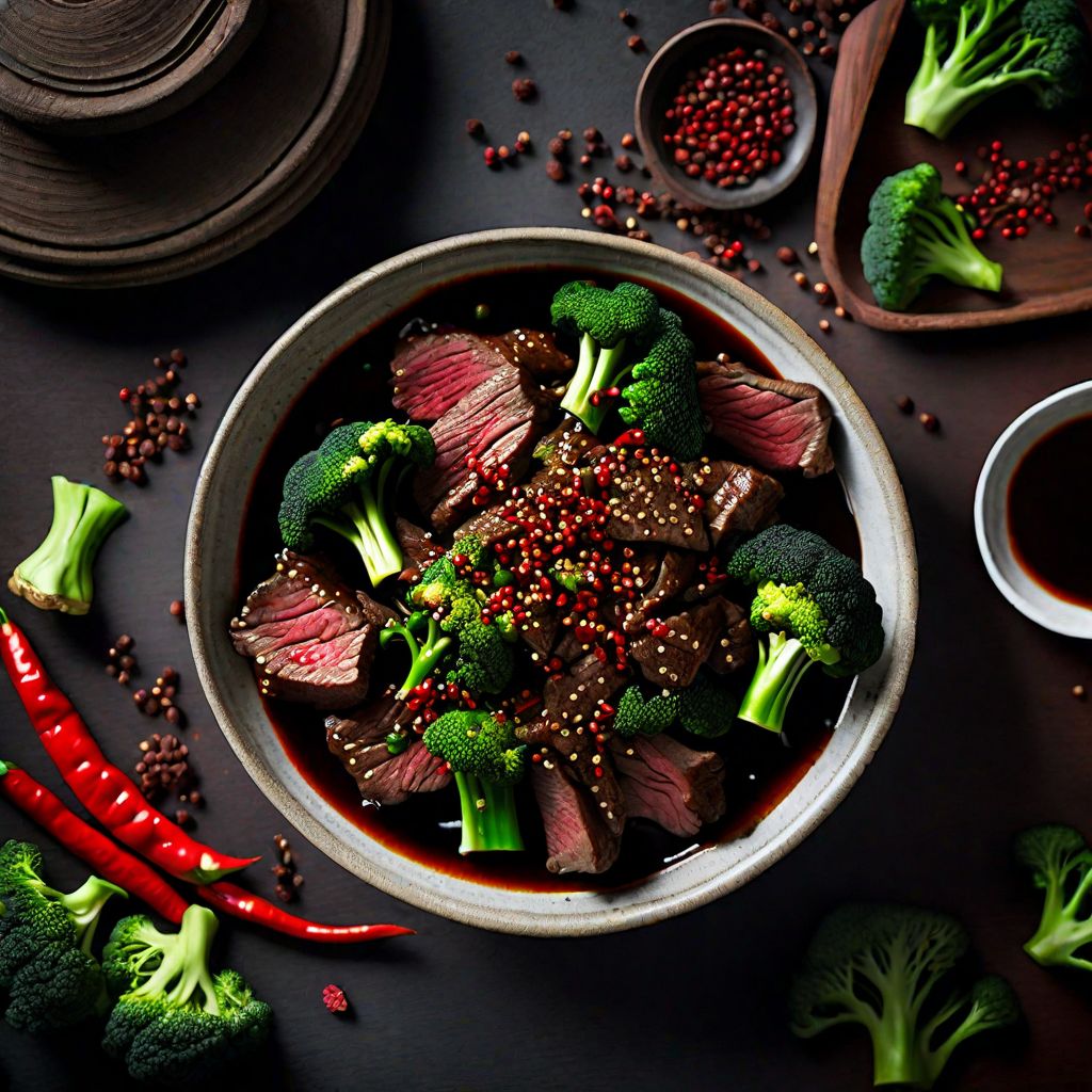 Sichuan-style Spicy Beef & Broccoli