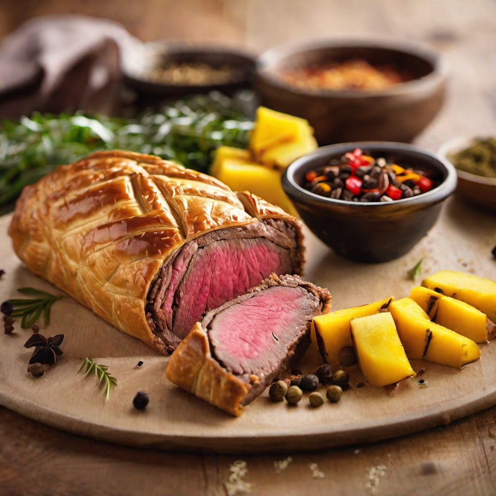 Caribbean Beef Wellington
