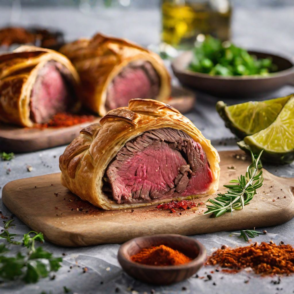 Beef Wellington with a Latin Twist