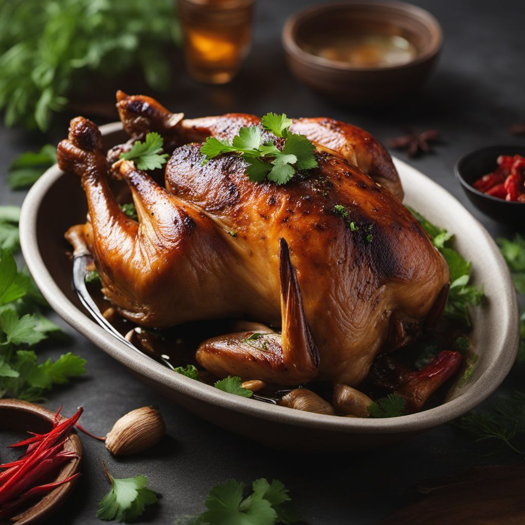 Beggar's Chicken with Fragrant Herbs