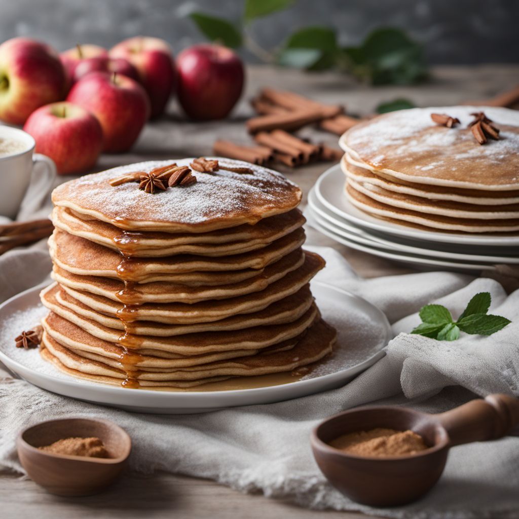 Belarusian Apple Pancakes