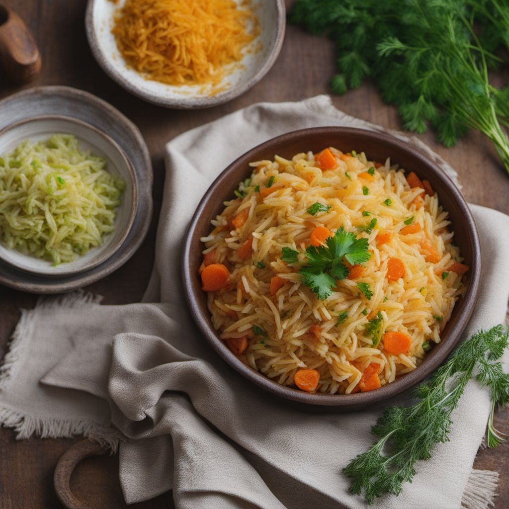 Belarusian-style Fasting Rice