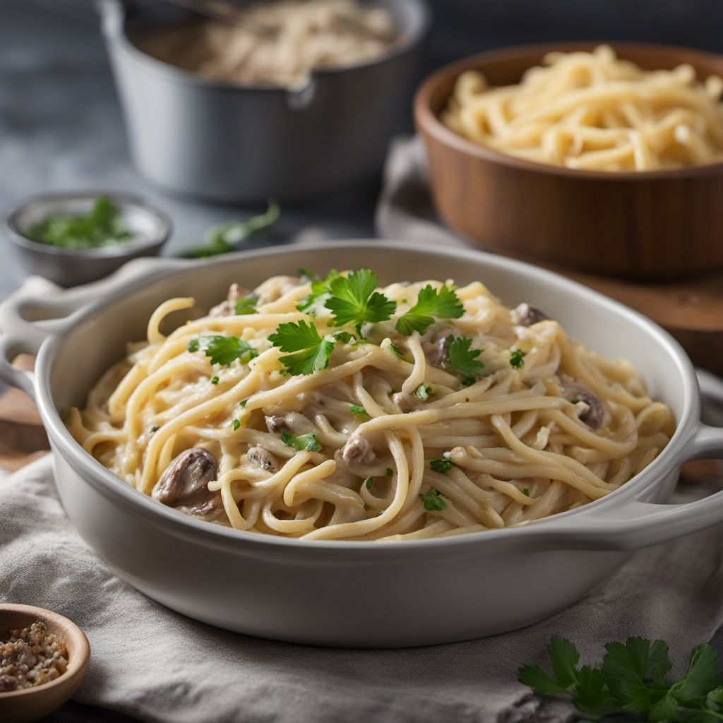 Belgian Chicken Tetrazzini