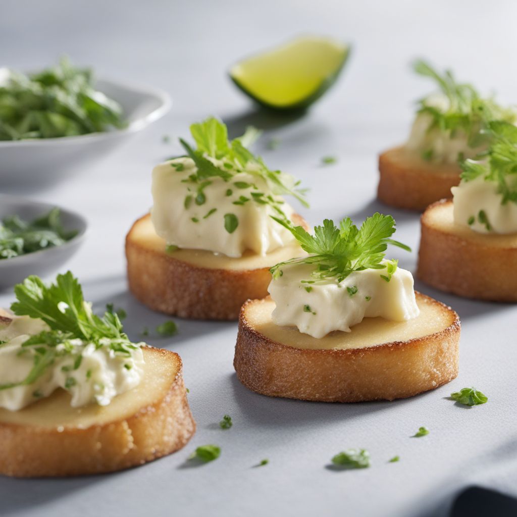 Belgian-style Cod Brandade Canapés