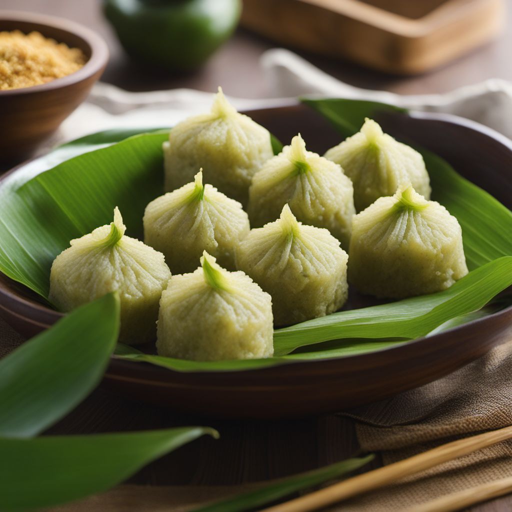 Bengali-style Rice Dumplings (Bengali Lemper)