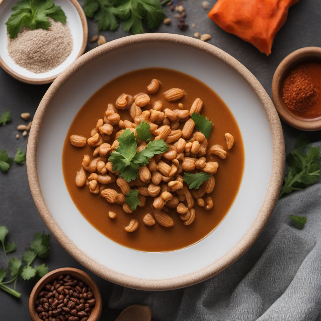 Benin-inspired Canestrelli with Spiced Peanut Sauce