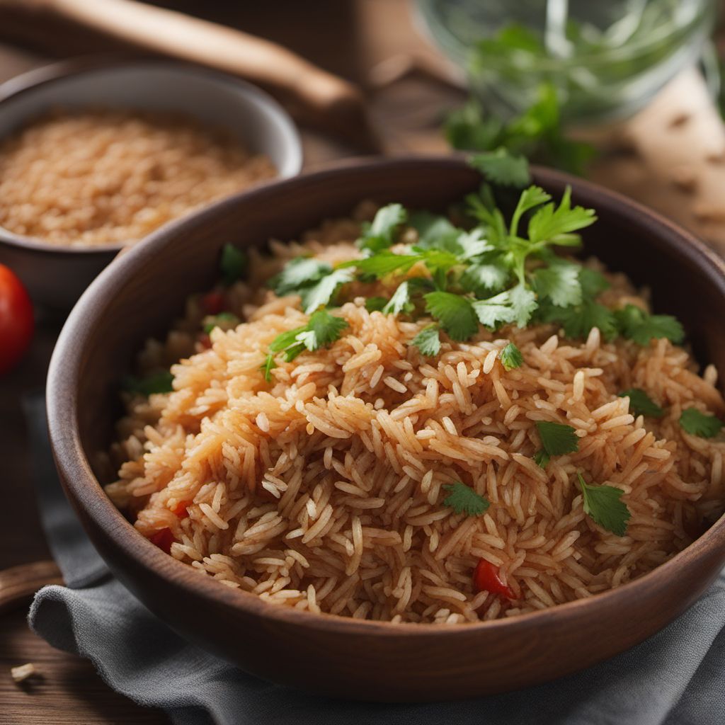 Berber-inspired Rice with Meat