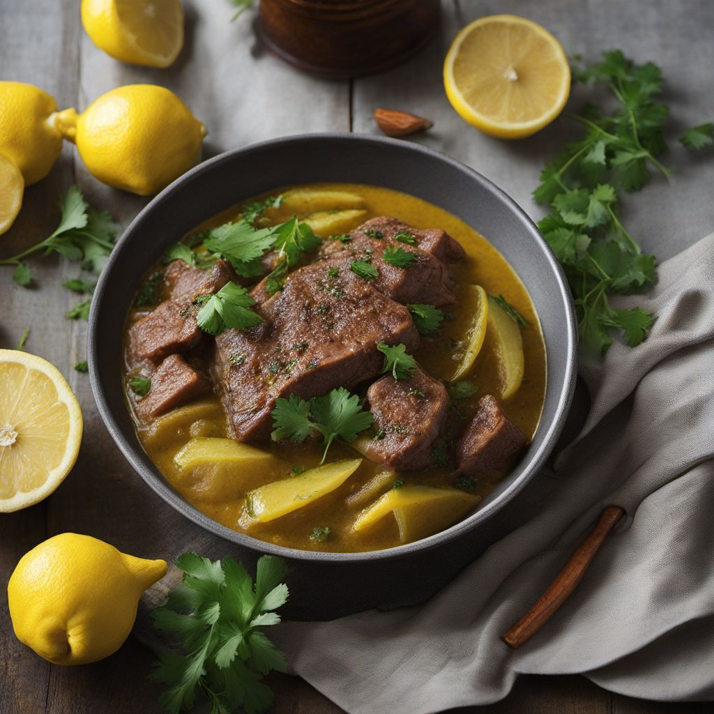 Berber-style Lemon Liver