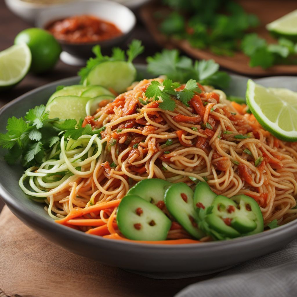 Betawi-style Spicy Noodle Salad