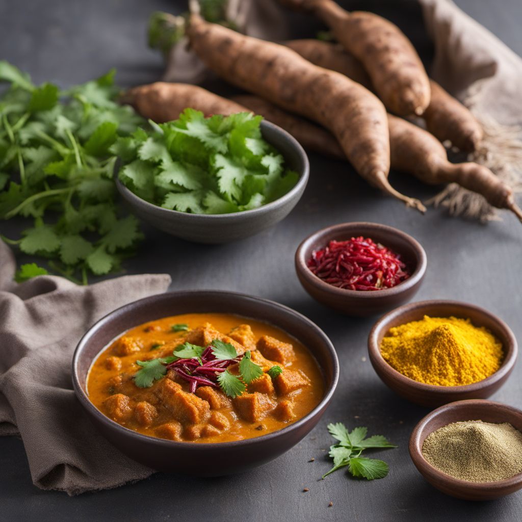 Bhojpuri-style Sweet Potato Curry