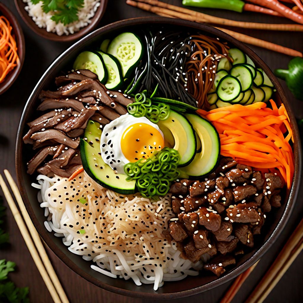 Chinese-style Bibimbap