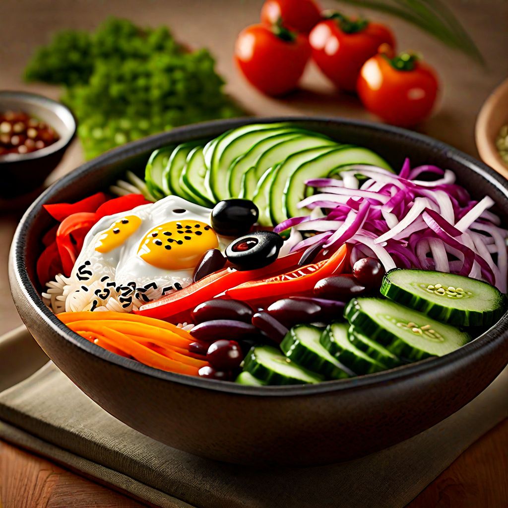 Greek-style Bibimbap