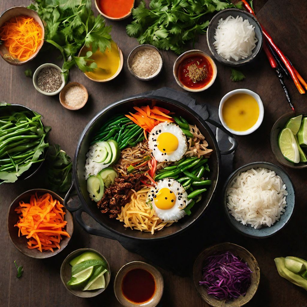 Indo-style Bibimbap