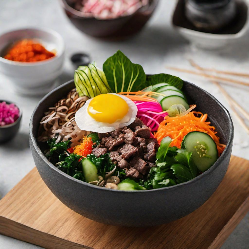 Molecular Gastronomy Bibimbap